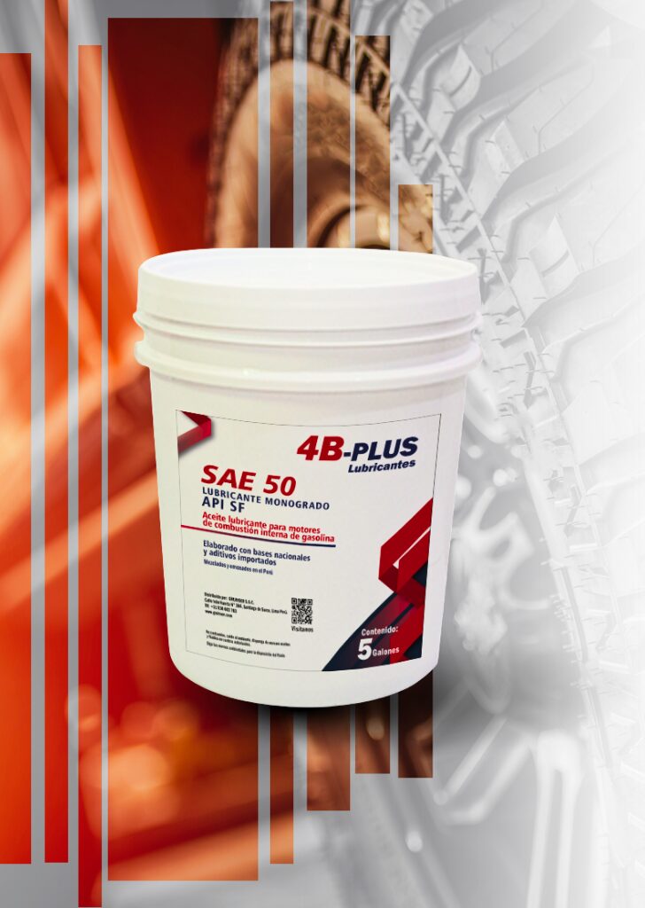 4B-Plus SAE 50 Balde