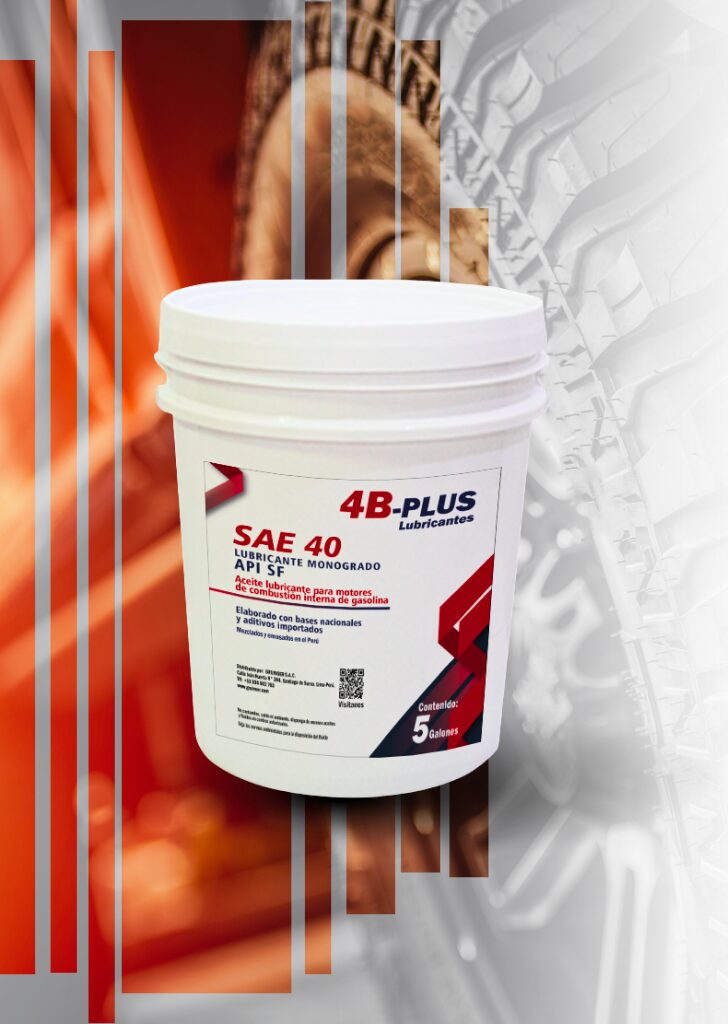 4B-PLUS SAE 40 Balde